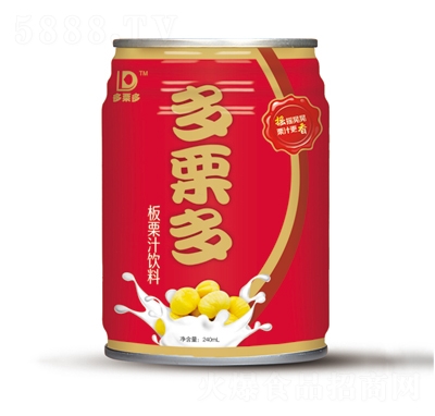 多栗多板栗汁飲料240ml夏季飲品招商代理