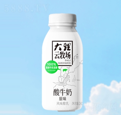 大理云牧場(chǎng)酸奶原味風(fēng)味發(fā)酵乳240克