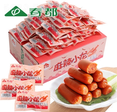 春都麻辣小龍蝦風(fēng)味腸香腸方便食品招商禮盒