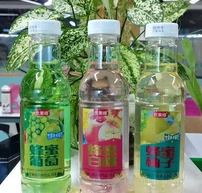 優(yōu)果緣蜂蜜葡萄+白桃+柚子風(fēng)味飲品500ml招商代理