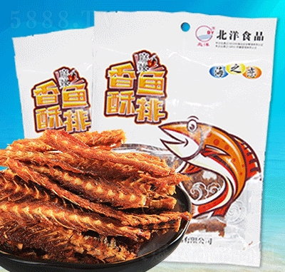 北洋食品香酥魚排休閑零食招商代理