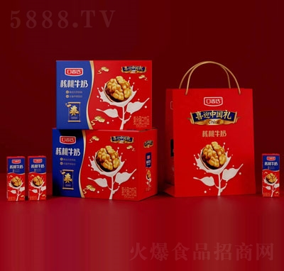 口香傳核桃牛奶復(fù)合蛋白飲品