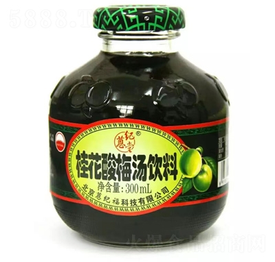 蒽紀(jì)堂飲料代理桂花酸梅湯300ml