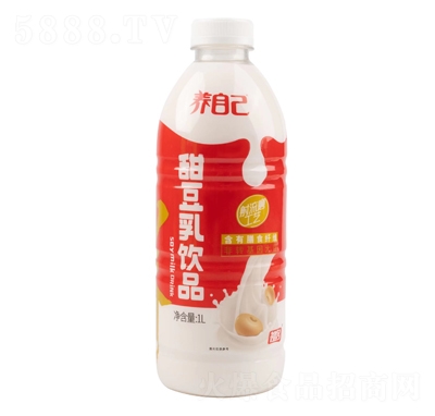 養(yǎng)自己甜豆乳飲品1L