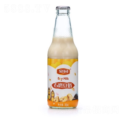 豪園石磨豆奶300ml