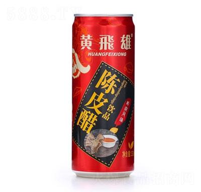 黃飛雄陳皮醋飲品330ml