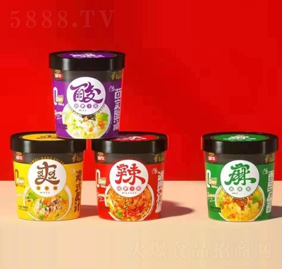 國華多口味蔬菜面方便速食食品