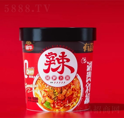 國華胡蘿卜面132克方便速食食品