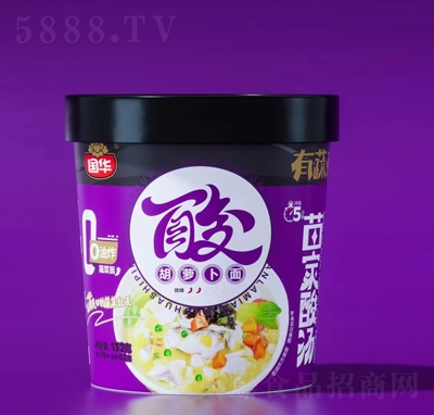 國華胡蘿卜面132g方便速食食品