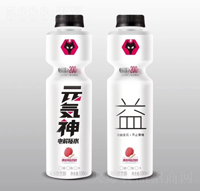 元気神電解質(zhì)水清涼海鹽荔枝味550ml