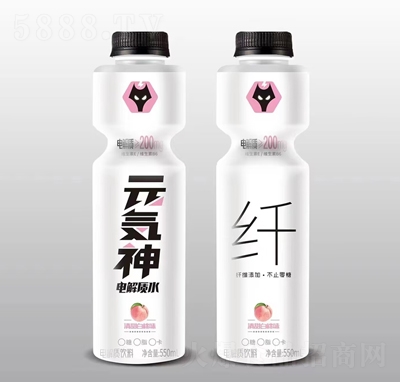 元気神電解質(zhì)水清甜白桃味550ml