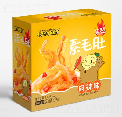 小王子與土豆仔素毛肚麻辣味360g