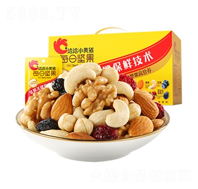 洽洽堅(jiān)果炒貨每日?qǐng)?jiān)果休閑零食