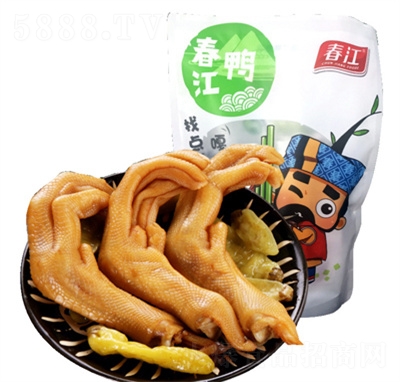 春江鴨爪泡椒鴨掌零食32g小吃休閑零食特產(chǎn)辦公室