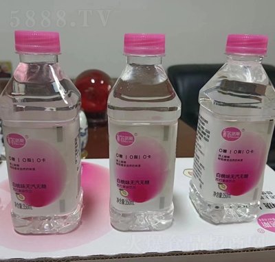 布爾諾斯白桃味無汽無糖蘇打果味飲品350ml