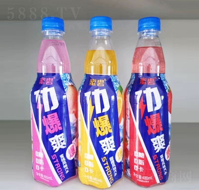 蜜碧勁爆爽風(fēng)味汽水480ml