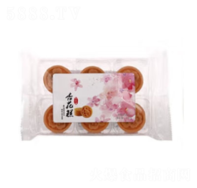 杏花樓杏花糕蔓越莓味120g綠豆糕傳統(tǒng)糕點上海特產(chǎn)零食點心