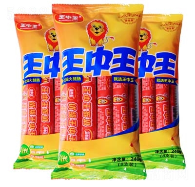 王中王優(yōu)級(jí)火腿腸休閑食品