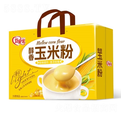 豆愛家醇香玉米粉沖調(diào)品