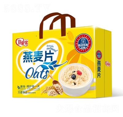 豆愛家燕麥片沖調(diào)品