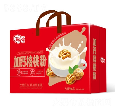 豆愛家加鈣核桃粉沖調(diào)品