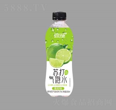 蜜碧蘇打氣泡水碳酸飲料青檸味360ml