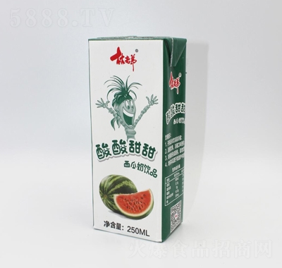 林老弟250mL酸酸甜甜西瓜味風(fēng)味飲料