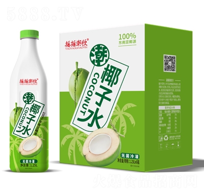 搖搖潮飲椰子水1.25LX6瓶