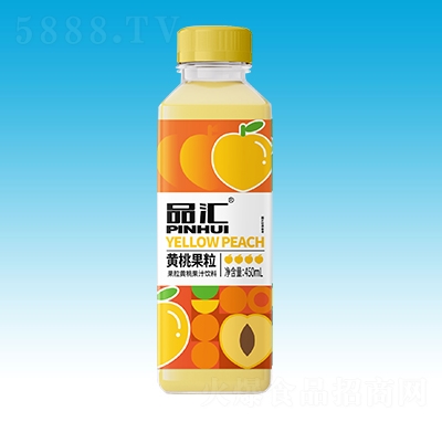 品匯黃桃果粒果汁飲料450ml