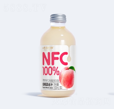 美森莊園NFC果汁白桃汁300ml